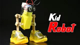 How To Make An Adorable  Walking Robot with Big Shoes