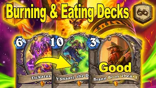 Burning & Eating Decks All Day Long With My Control Warlock! Showdown in the Badlands | Hearthstone