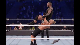 RKO OuttaNowhere | Brock lesnar VS Randy Orton| WWE Champion| Payback |