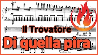 Di quella pira - [Il Trovatore] 'G.Verdi' Piano Accompaniment / karaoke