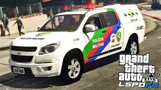 GTA V PMAM - TENTATIVA DE HOMICÍDIO | POLÍCIA LOCALIZA SUSPEITO #389