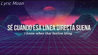 Drake - Hotline Bling  (Lyrics) (Sub inglés y español)