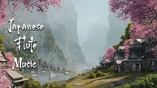 Beautiful Japanese Flute Music and Ambient Sound -  Relaxing Music for Sleep, Healing, Stress Relief