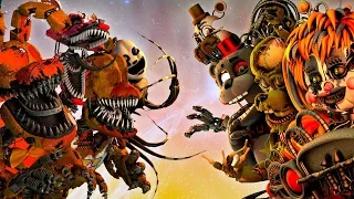 Jack-O FNAF's vs Scrap Animatronics