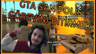 GTA SAN ANDREAS POLİS GÖREVİNİ BİTİRDİM