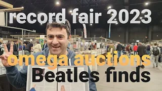 Mega Record Fair + OMEGA auctions + Beatles finds