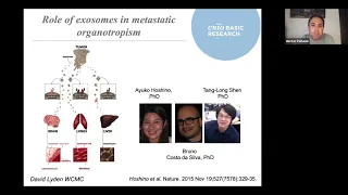 Tumour-secreted exosomes in metastasis and their potential use in liquid biopsies by Hector Peinado