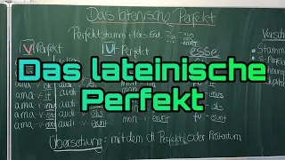 Das lateinische Perfekt 👨🏻‍🏫📖 Latein einfach erklärt #3