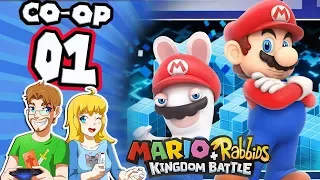 Mario Rabbids COOP Advenutres Part 1 Boot CAMP! (Nintendo Switch)