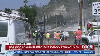 Gas Leak Causes Elementary School Evacuations