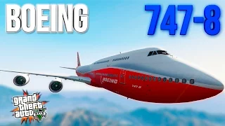 BOEING 747 - ГТА 5 МОДЫ (GTA 5 MODS) | BOEING 747-8i