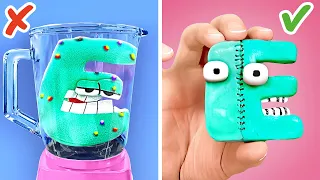 Save the Alphabet Lore 😱 Best DIY Crafts From Trash Can