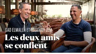 Gad Elmaleh et Roschdy Zem : "Nos meilleurs souvenirs ? Nos fous rires en famille !"