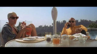 Marcelus Wallace is sending the Wolf - swimming pool scene - Pulp Fiction