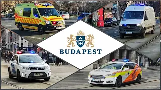 Budapest Emergency Vehicles Compilation/ Budapesti Vonulások Összeállítás - 2024.01.-02.