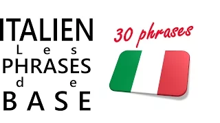 Apprendre l'italien - Les phrases de base