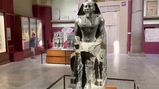 Ancient oddities in the Cairo museum in Egypt