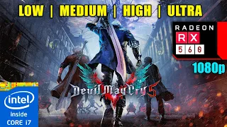 Devil May Cry 5 | Rx560 + i7-4790 | 16GB RAM | All Settings | 1080p