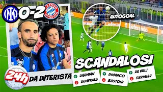 ⚽  SCANDALOSI! 24 ORE da TIFOSO INTERISTA | INTER 0 - 2 BAYERN MONACO REACTION da SAN SIRO