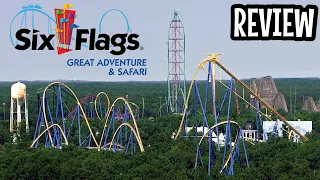 World’s LARGEST Amusement Park - Six Flags Great Adventure | Jackson, New Jersey, USA (REVIEW)