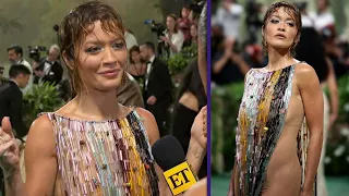 Rita Ora Says She’s ‘Wearing a Necklace’ as a Dress at Met Gala 2024 (Exclusive)