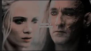 Swallow & Sparrowhawk // Ciri & Eredin  - I can't even. [witcher AU]