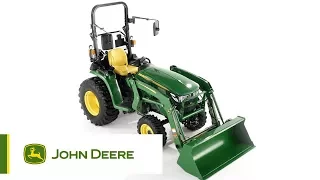 The John Deere 3038E Compact Utility Tractor