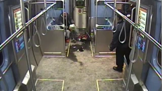 CTA releases video of passenger setting fire on Red Line train | Chicago.SunTimes.com