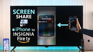 How To- Screen Mirror Any iPhone to Insignia Fire TV!