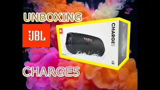 JBL CHARGE 5 unboxing / rozpakowywanie SPEAKER / GŁOŚNIK