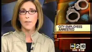 City employees arrested