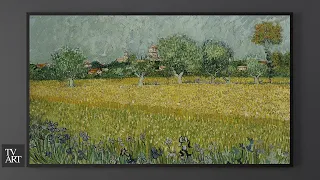 TV Art Screensaver | Vincent Van Gogh | 2 Hour Landscape Slideshow For TV