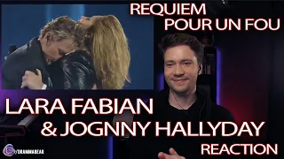 Lara Fabian & Johnny Hallyday - Requiem pour un fou. Reraction!!!