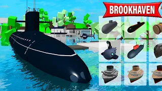 COMMENT PILOTER LE SOUS-MARIN DANS BROOKHAVEN ROBLOX