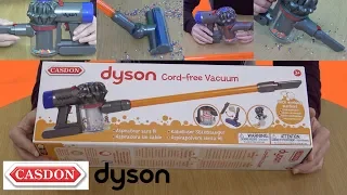 Dyson V8 Cord Free Toy Vacuum By Casdon. Unboxing & Demonstration