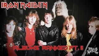 Iron Maiden Albums Ranked Pt.1!