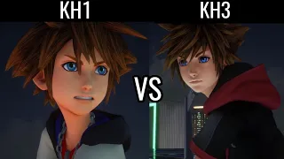 KH1 Sora vs KH3 Sora #SoraBossFight [Kingdom Hearts 3]