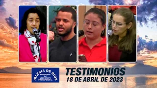 Testimonios 18 de abril de 2023 - Iglesia de Dios Ministerial de Jesucristo Internacional