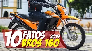 10 FATOS: Nova Bros 160 2019: O que mudou? - 10F15 Motorede