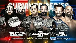 FULL MATCH: The Viking Raiders vs The Undisputed Era vs The Revival
        (WWE 2K20:  SIMULATION)