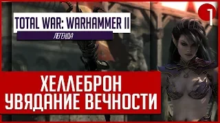 Total War: Warhammer II.  Новое DLC. Хеллеброн. Легенда. 1