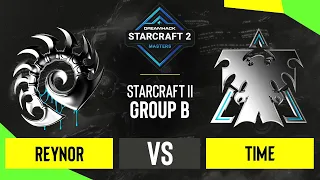 SC2 - Reynor vs. TIME - DH Masters: Winter 2020 - Group B - Season Finals