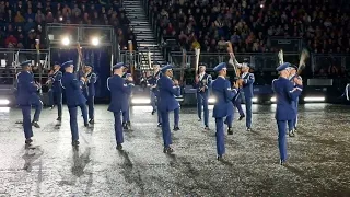 Edinburgh military tattoo rifle drill 2022