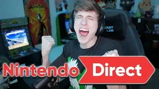 NINTENDO DIRECT REACTION W/ THE FAM!