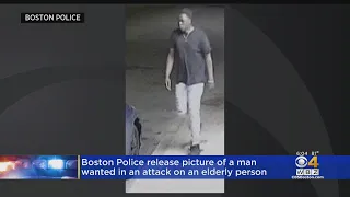 Boston Police search for man in connection with assault of elderly person