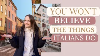 WEIRD THINGS ITALIANS DO 🤔 (THAT YOU WILL LOVE THOUGH)