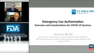 FDA panel mulls emergency approval of Pfizer-BioNTech coronavirus vaccine - 12/10 (FULL LIVE STREAM)