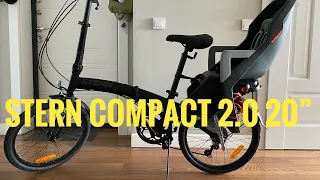 Обзор складного велосипеда Stern compact 2.0 (20") Велосипед для мамочек!