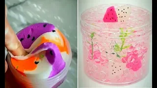 Relaxing (Slime) Compilation ASMR / Oddly Satisfying Video #199