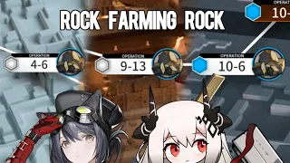 Mudrock and Rockrock farming for Rocks | Arknights CN